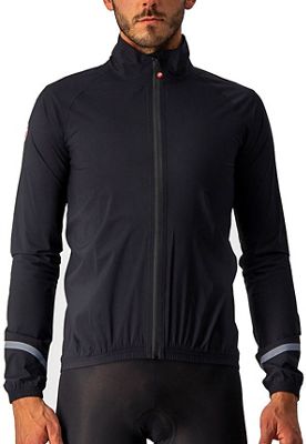 Castelli Emergency Rain Jacket - Light Black - XL, Light Black